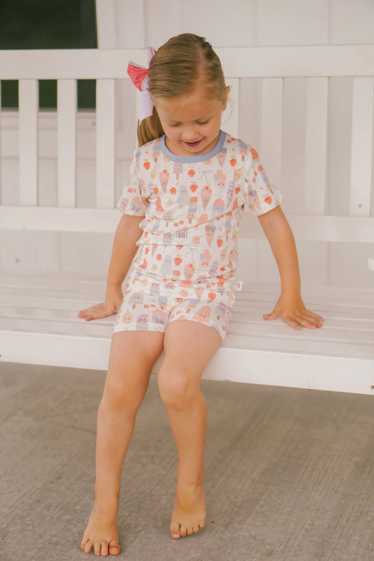Sweet Summertime 2pc Bamboo Pajamas - BIG FRENCHIES