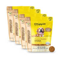Superfood Cricket & Pumpkin Dog Treats, 4-Pack
