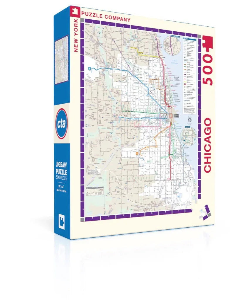 Chicago Transit Map - BIG FRENCHIES