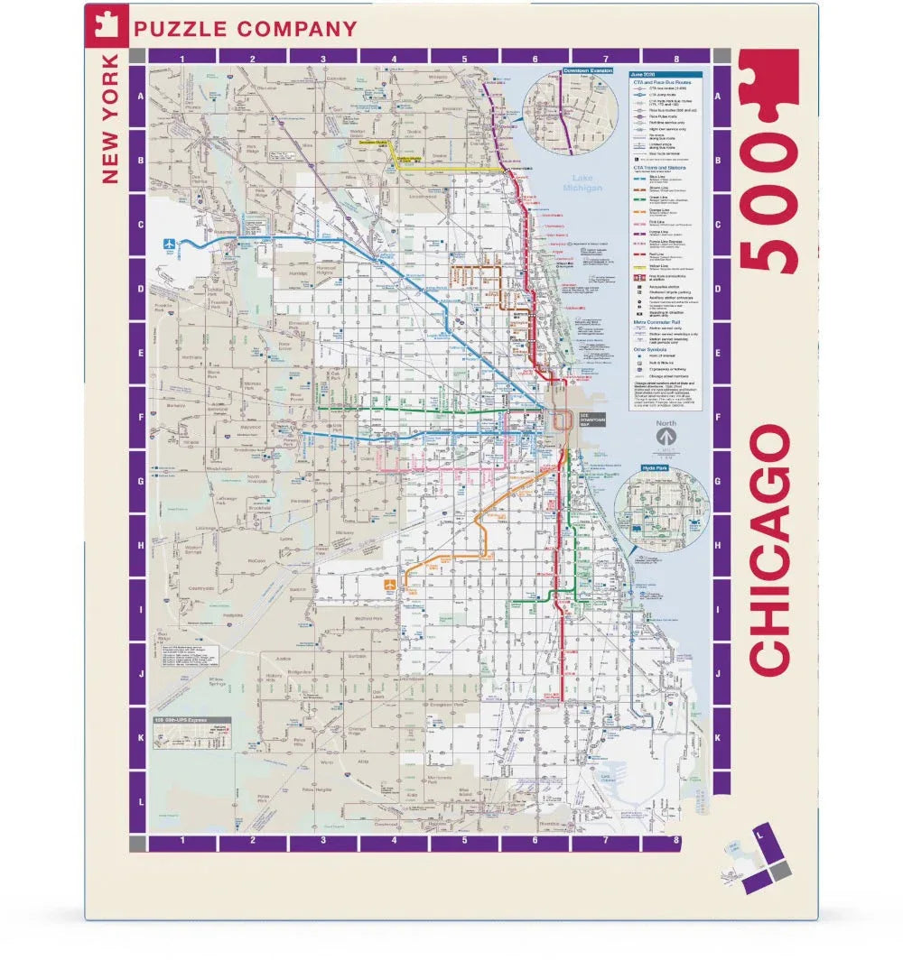 Chicago Transit Map - BIG FRENCHIES