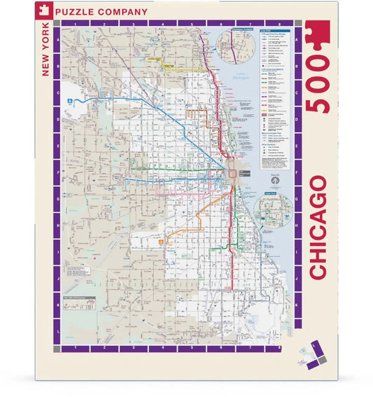 Chicago Transit Map - BIG FRENCHIES