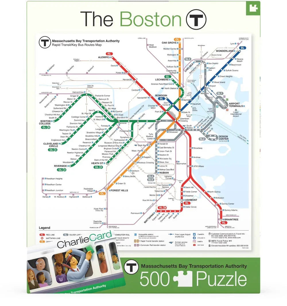 Boston T Map - BIG FRENCHIES