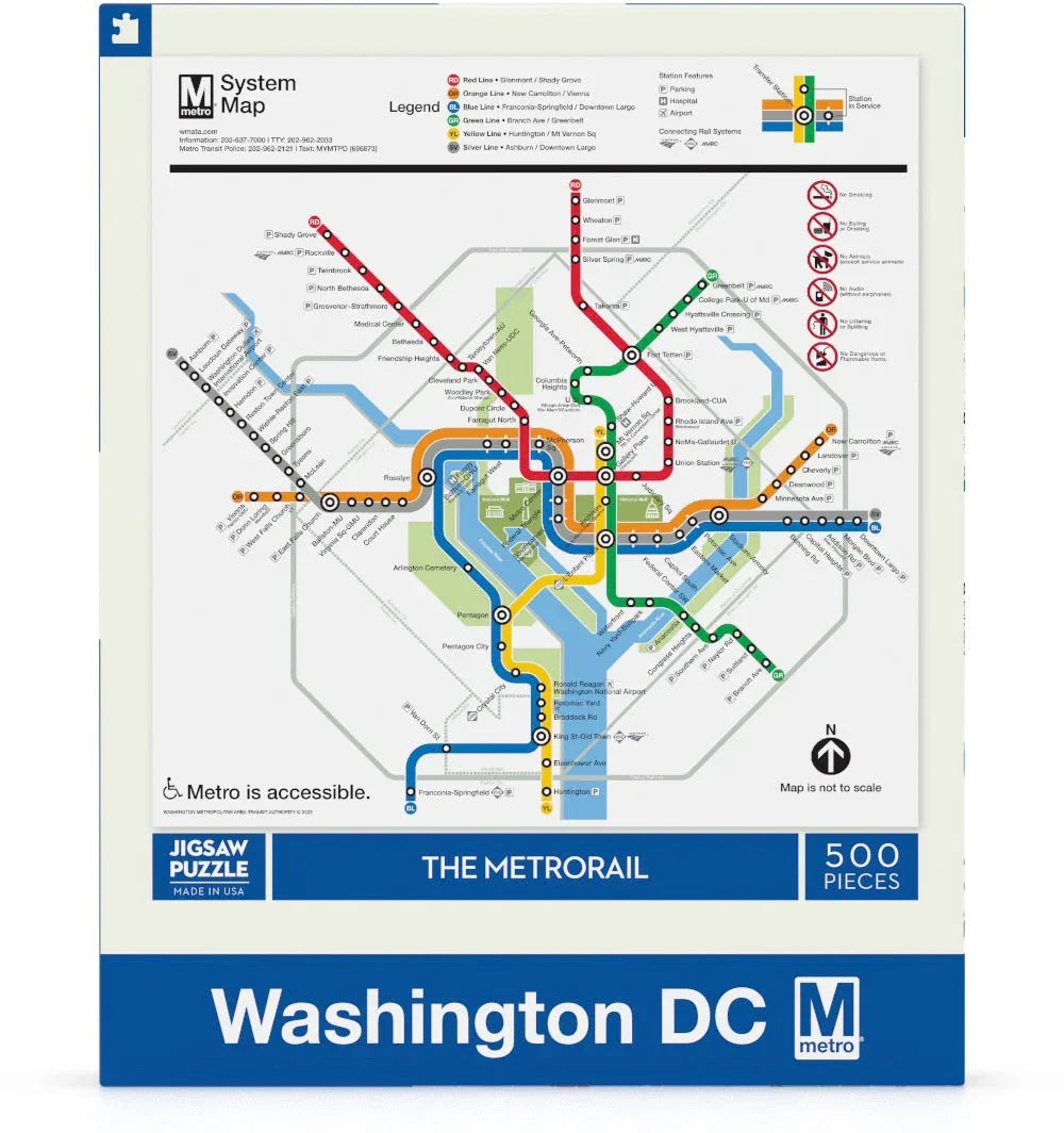 DC Metro Map - BIG FRENCHIES