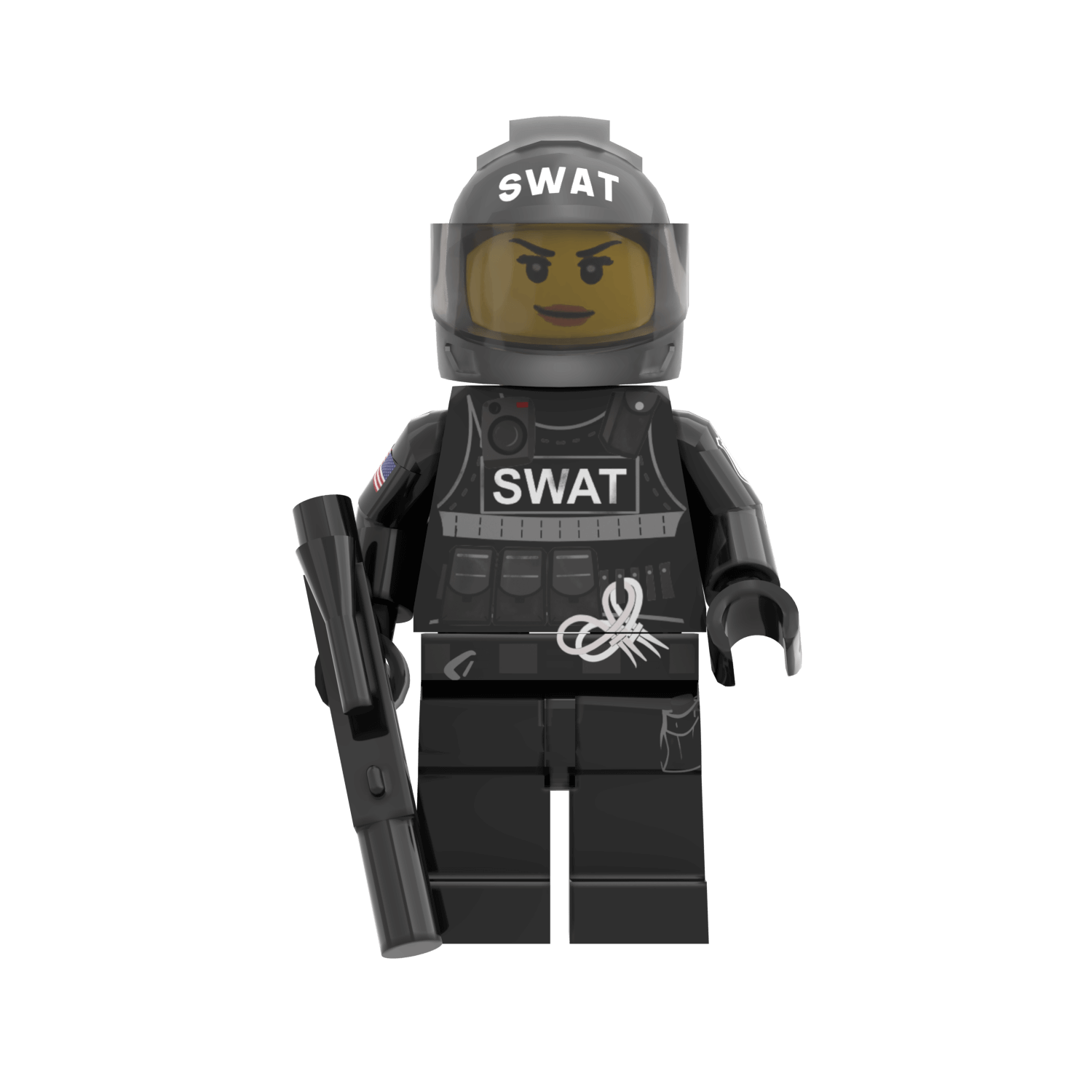 SWAT Operator, Tactical Specialist - Custom Minifig - Made Using LEGO® Parts
