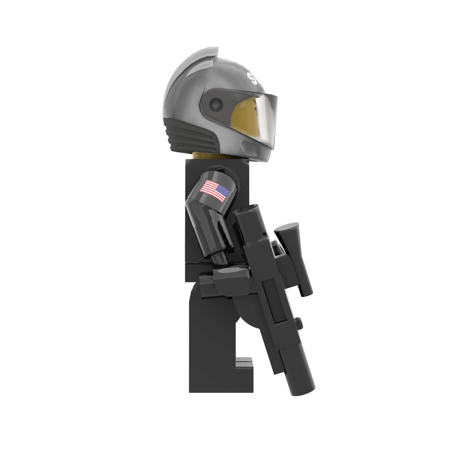 SWAT Operator, Tactical Specialist - Custom Minifig - Made Using LEGO® Parts