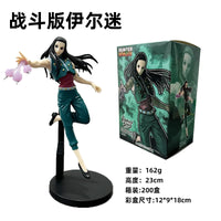 6 PCS Hunter X Hunter Figurines, Chrollo Killua Gon Hisoka Kurapika Illumi Action Figure PVC Statue