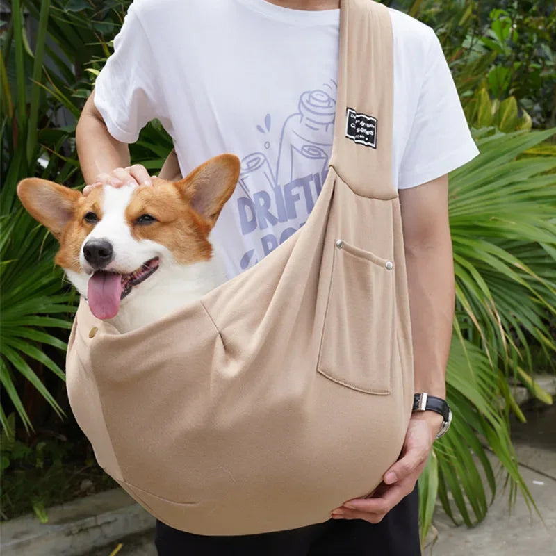Dog Sling Carrier - Secure and Comfortable - BIG FRENCHIES