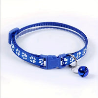 Colorful Adjustable Cat Collar with Bell - BIG FRENCHIES
