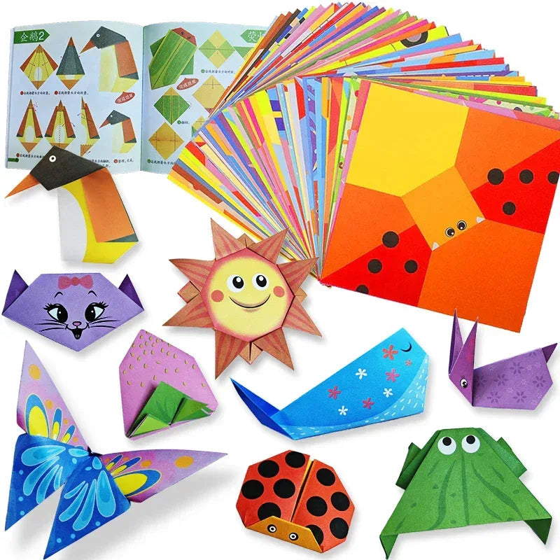 Origami Kit for Kids – 30/96 Sheets Paper Craft & DIY Art Set - BIG FRENCHIES