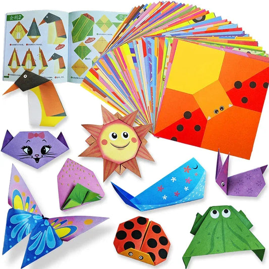 Origami Kit for Kids – 30/96 Sheets Paper Craft & DIY Art Set - BIG FRENCHIES