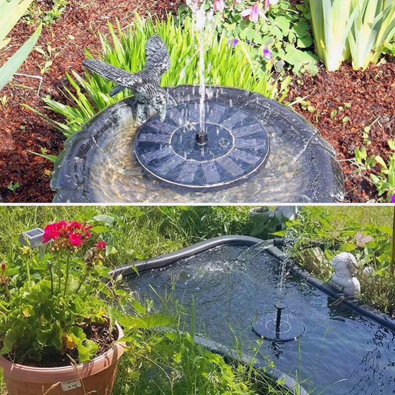Solar Fountain Pump for Outdoor Pools, Ponds & Gardens – Summer Use - BIG FRENCHIES