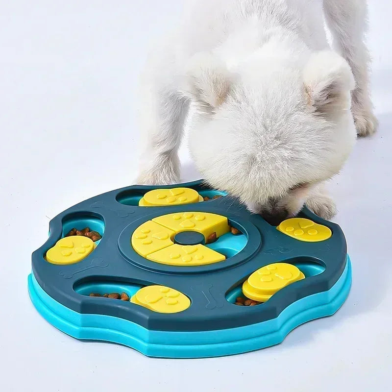Dog Puzzle Slow Feeder Toy – Interactive Treat Dispenser for Mental Stimulation - BIG FRENCHIES