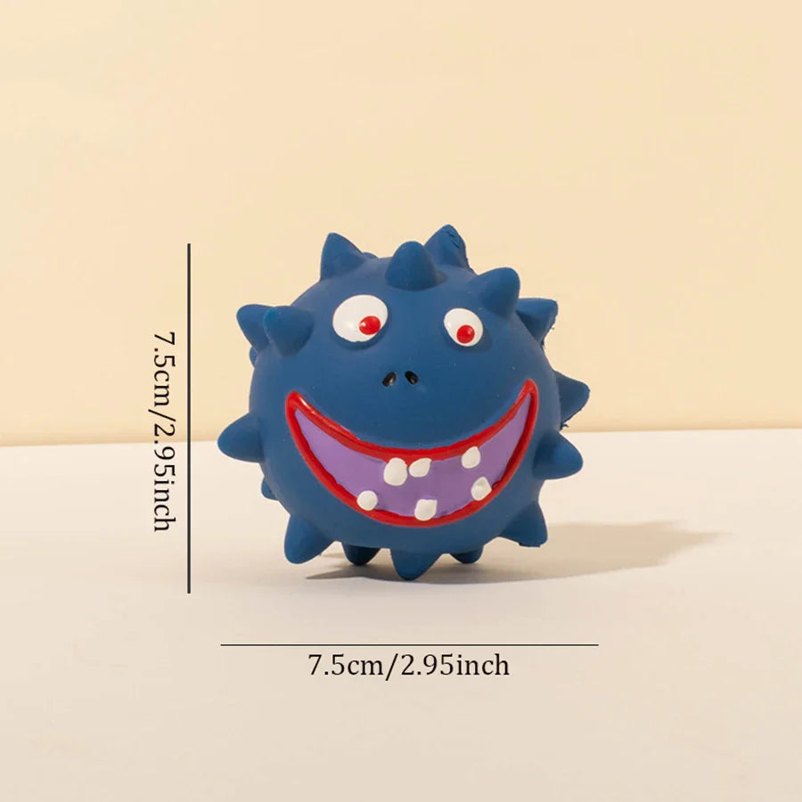 Squeaky Thorn Dog Chew Toy – Bite Resistant & Tooth Cleaning - BIG FRENCHIES