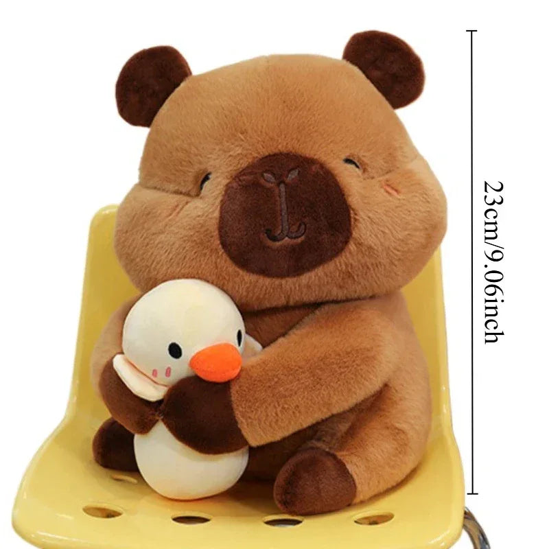 Capybara Plush Toy Set – Mommy with 4 Little Capibara Plush Dolls - BIG FRENCHIES