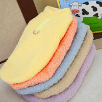 Winter Warm Plush Dog Sweater – Soft Pet Coat for Small Dogs & Puppies - BIG FRENCHIES