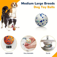 Durable Chew Ball Dog Toy – Interactive Teeth Cleaning Ball - BIG FRENCHIES