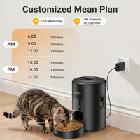 ROJECO 2L Automatic Pet Feeder | Smart WiFi Cat & Dog Food Dispenser
