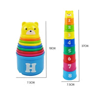 Kids Speed Stacking Cups Game – Brain Response & Puzzle Training Toy - BIG FRENCHIES