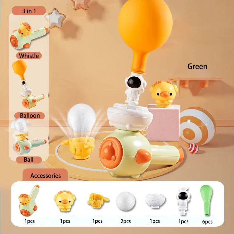 Montessori Whistle Ball Toy – Blow Pipe Sensory Educational Toy - BIG FRENCHIES