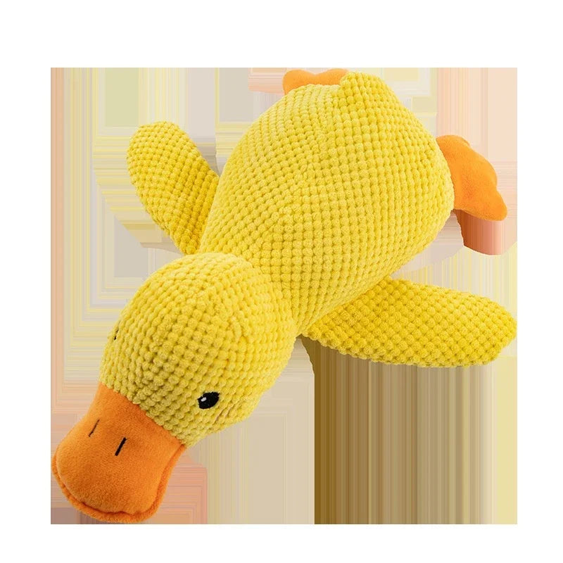 Dog Plush Sleeping Duck – Bite-Resistant & Sound Toy - BIG FRENCHIES