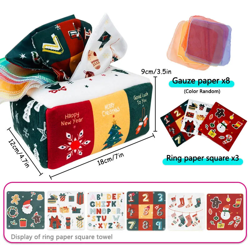 Baby's Teaching Tissue Box