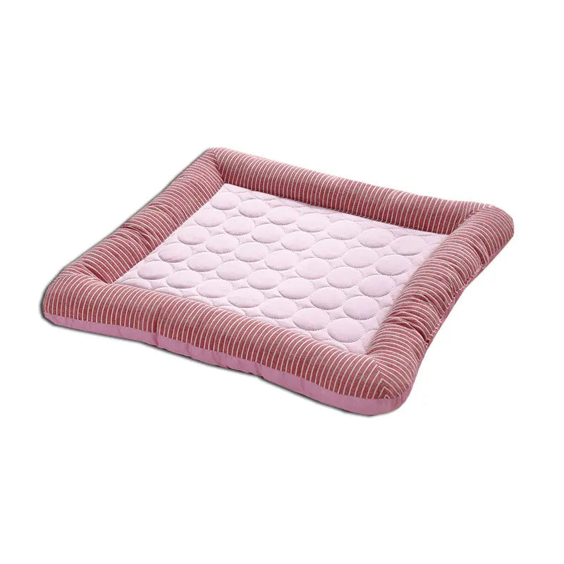 Cooling Pad Bed for Pets – Summer Ice Silk Mat - BIG FRENCHIES