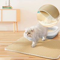 Cat Litter Mat – Waterproof Double Layer For Clean Floors - BIG FRENCHIES