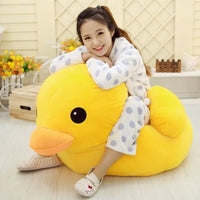 Kawaii Big Yellow Duck Plush – Cute Soft Mini Cartoon Stuffed Toy - BIG FRENCHIES
