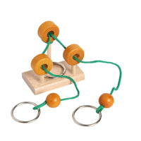 MEACAOFG Intelligent Unlock Toy Kong Ming Lock Brain Teaser Iq Puzzles Wooden Toys Montessori Children Adult Decompression Thinking Games