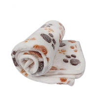 Soft Fluffy Pet Blanket – Cute Cartoon Pattern - BIG FRENCHIES