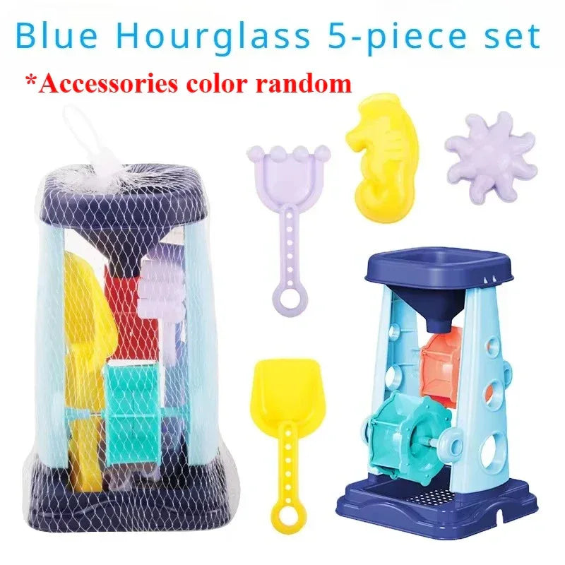 Baby Beach Sand Toys Set with Car, Shovel & Sprinkler Tools - BIG FRENCHIES
