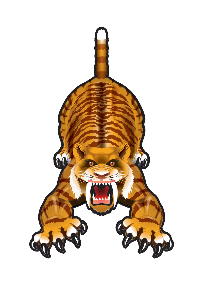 DinoSoar Nylon Sabretooth Kite