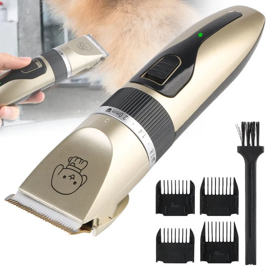 Pet Hair Clipper Grooming Trimmer Set – Professional Cordless Clippers - BIG FRENCHIES
