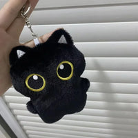 Cute Black Cat Plush Toy Doll – Soft Cuddly Pillow & Pendant Gift - BIG FRENCHIES