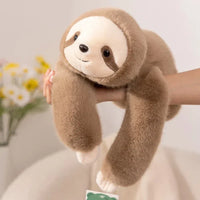 Kawaii Forest Animal Plush Doll – Soft Long-Arm Raccoon & Panda - BIG FRENCHIES