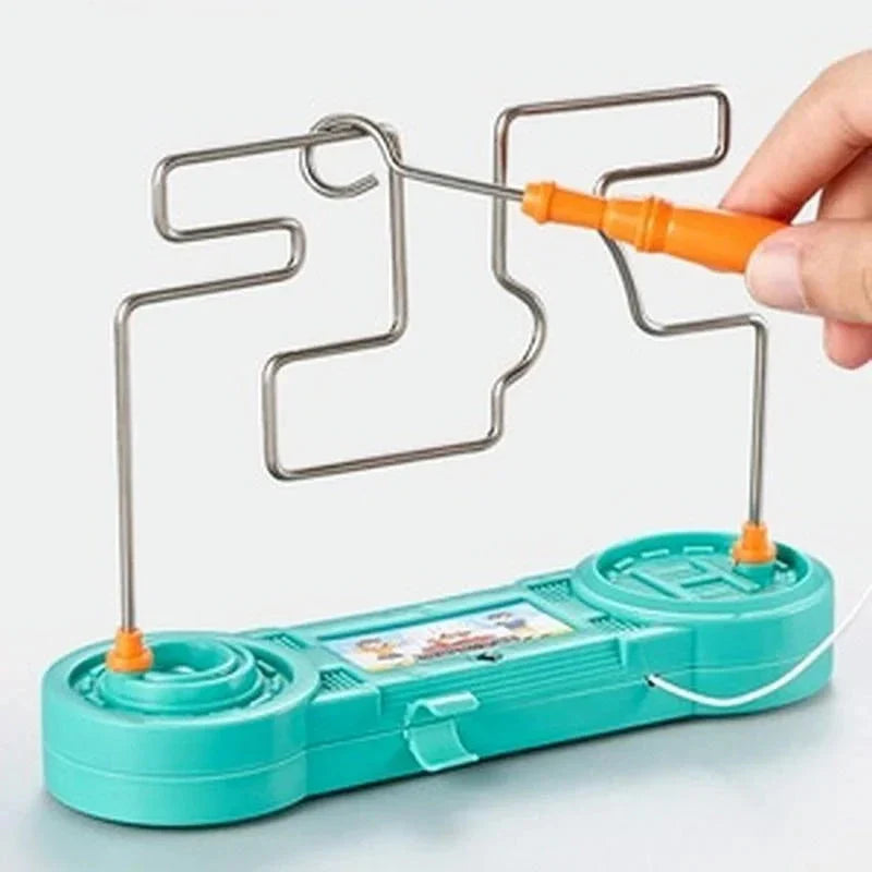 Kids Electric Shock Maze Toy – Science Learning & Party Fun Game