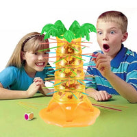 Multiplayer Tabletop Climbing Monkeys Game – Fun Interactive Parent-Child Board Game, Educational Rolling Monkey Toy for Kids