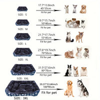 Large Dog Bed Sofa – Comfy Dog Bed Cushion for Pets - BIG FRENCHIES