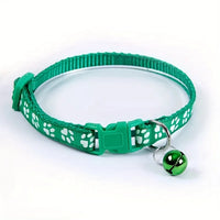 Colorful Adjustable Cat Collar with Bell - BIG FRENCHIES