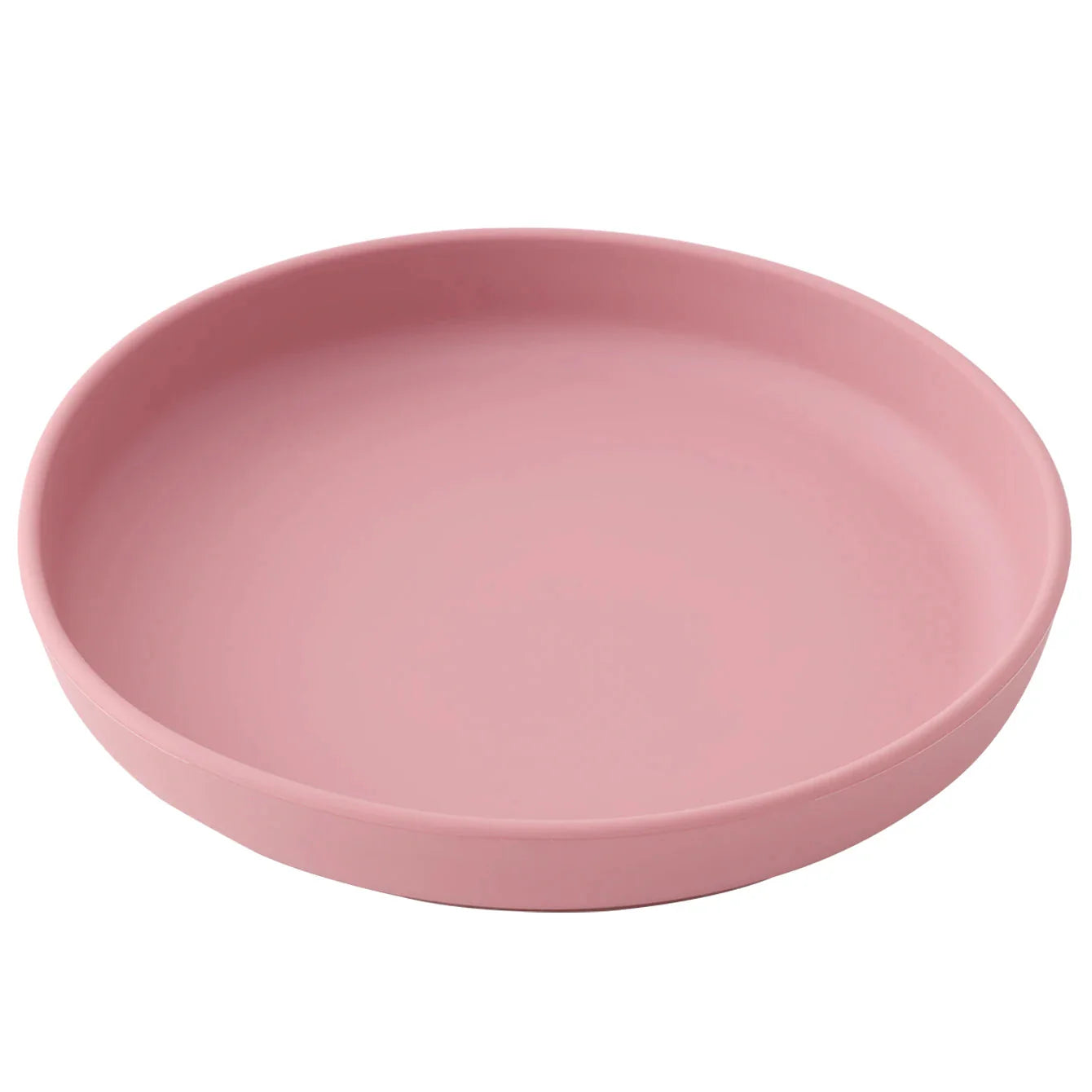Color Kids Food Grade Silicone Baby Plate Anti-Slip Sucker Bowl