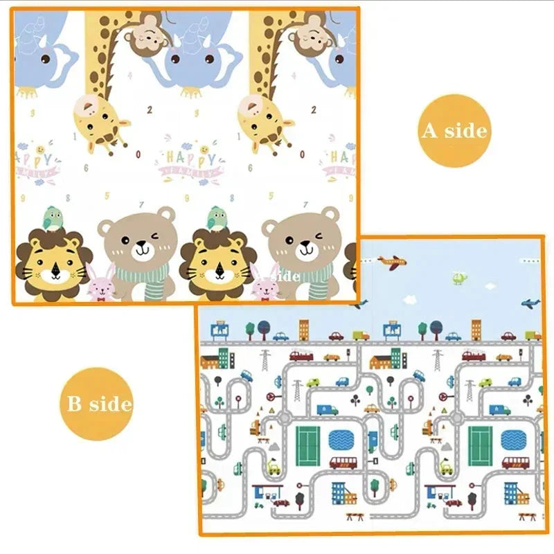 Non-Toxic Baby Crawling Play Mat | EPE Activity Gym Carpet