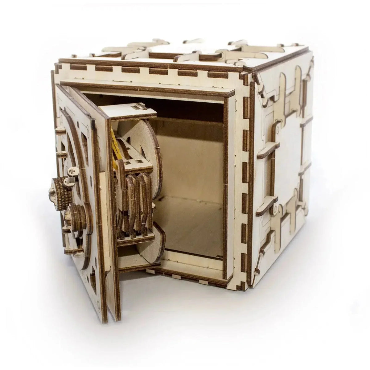 Safe 3D Wood Model Kit UGEARS - BIG FRENCHIES