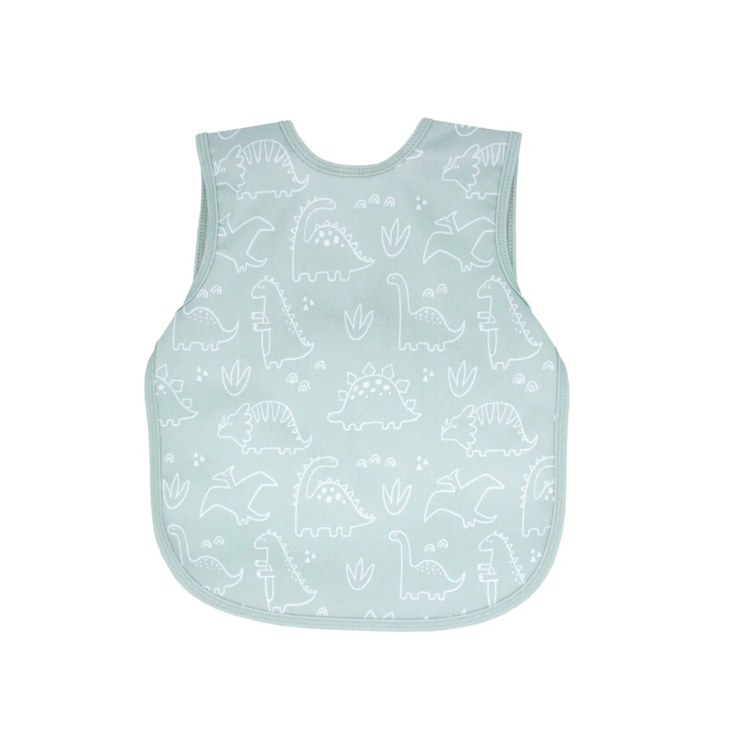 Dino Friends - Sage Bapron SALE **PRESCHOOL SIZE ONLY** - BIG FRENCHIES