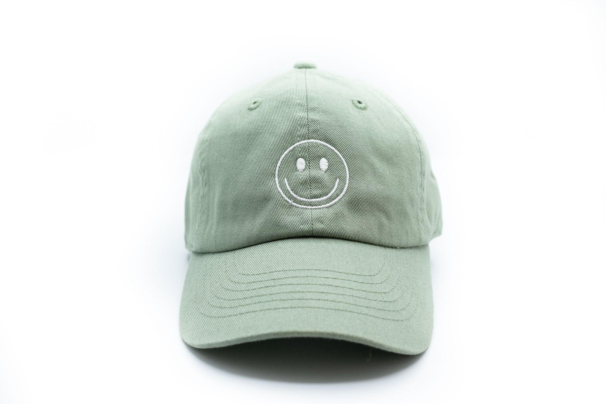 Smiley Face Baseball Hat - BIG FRENCHIES
