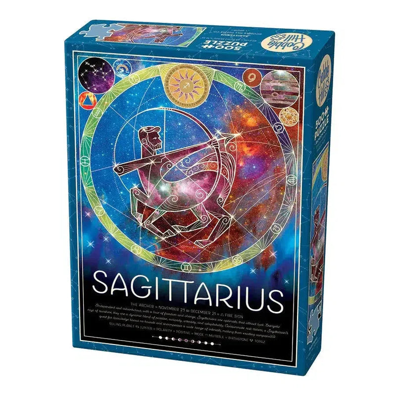Sagittarius 500 Piece Jigsaw Puzzle Cobble Hill - BIG FRENCHIES