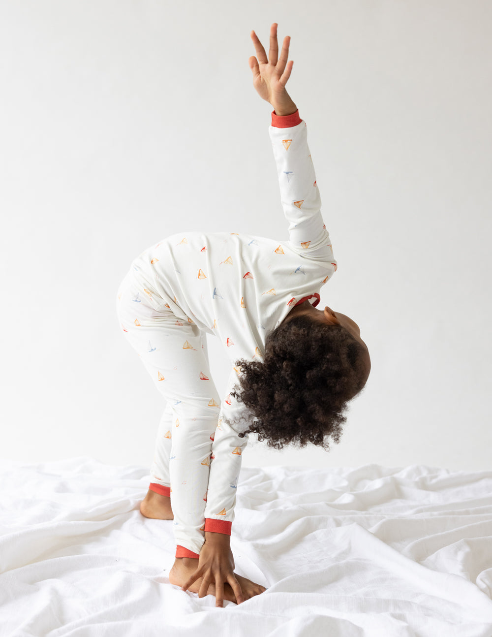 Sailboat Bamboo Kids Pajama Set - BIG FRENCHIES