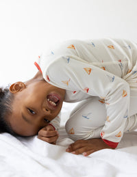 Sailboat Bamboo Kids Pajama Set - BIG FRENCHIES
