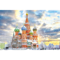 Saint Basil's Cathedral Moscow Russia 1000 Piece Jigsaw Puzzle Eurographics
