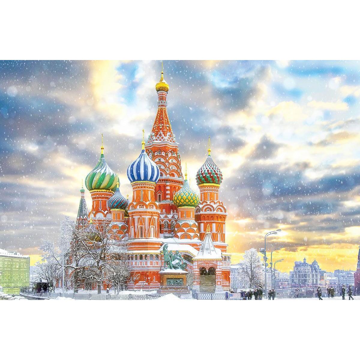 Saint Basil's Cathedral Moscow Russia 1000 Piece Jigsaw Puzzle Eurographics