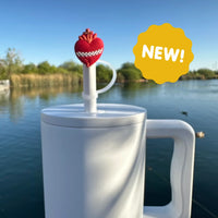 Catholic Straw Toppers: Holy Hearts (a 2 pack!) - BIG FRENCHIES